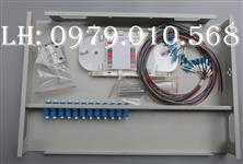TL-TELECOM TL telecom sản xuất hộp phối quang ODF 12Fo (12 sợi, 12 core, 12 cổng) adapter LC
